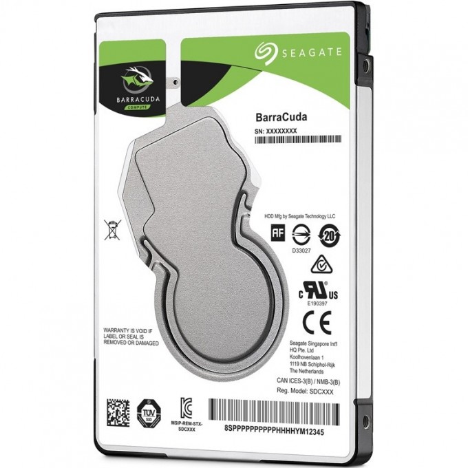 Жесткий диск SEAGATE BARRACUDA 2.5" 500 GB SATA III 128 MB ST500LM030 Жесткий диск SEAGATE BARRACUDA 2.5" 500 GB SATA III 128 MB ST500LM030