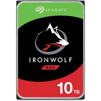 Жесткий диск SEAGATE IRONWOLF ST10000VN0008, 10ТБ, HDD, SATA III, 3.5"