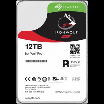 Жесткий диск SEAGATE IRONWOLF PRO NAS SATA-III 12Tb ST12000NE0008 512E 7200rpm 256Mb 3.5"