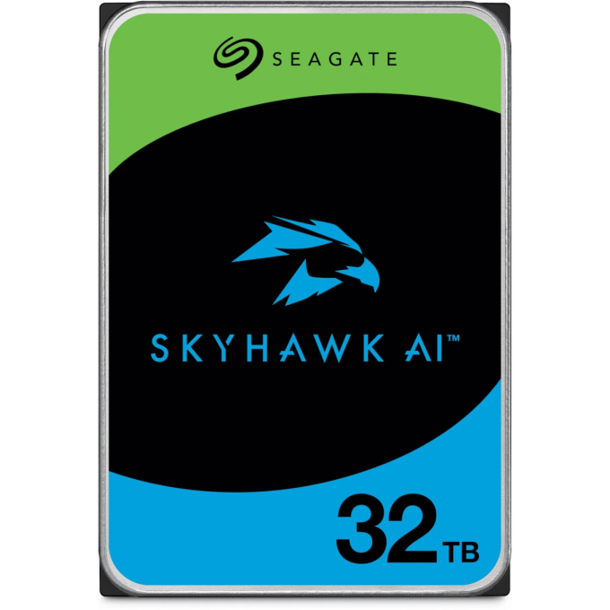 Жесткий диск SEAGATE SATA-III 32TB SURVEILLANCE SKYHAWKAI 512E (7200rpm) 512Mb 3.5" ST32000VE000