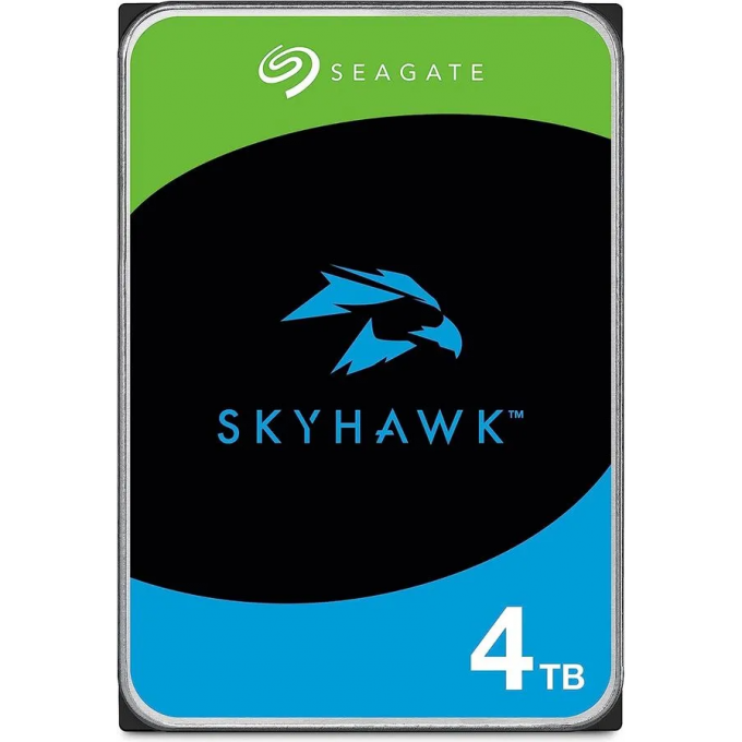 Жесткий диск SEAGATE SKYHAWK , 4ТБ, HDD, SATA III, 3.5" ST4000VX005 Жесткий диск SEAGATE SKYHAWK , 4ТБ, HDD, SATA III, 3.5" ST4000VX005